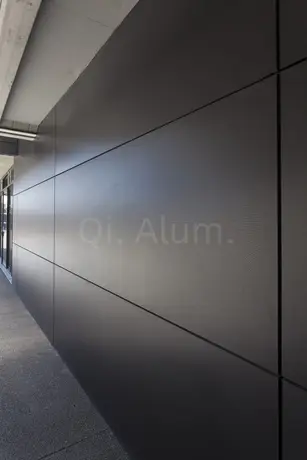 Solid metal facade aluminium cladding panel for building metal screen
