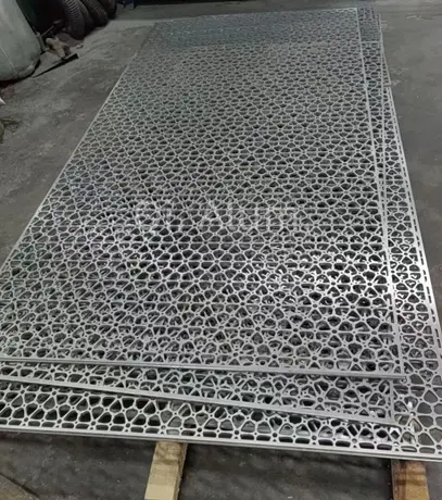Laser Cut Aluminum Perforated Panel Curtain Wall Decoration Metal Exterior High Quality Art Face Wall view 6
