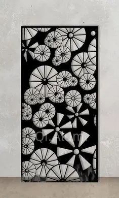 Decorative Panels Outdoor Metal Screen Laser Cut Metal Panel — Foshan Qi Aluminum Decorative Materials Co., Ltd