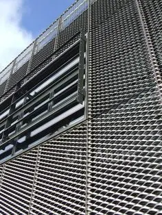 Powder Coated Heavy Duty Aluminum Expanded Metal Mesh perforated mesh for speaker grille view 3