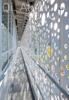 Metal Cladding Boards Laser Cutting Aluminium Perforated Panels Cladding Expanded Curtain Wall Covering For Facad view 4