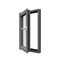 Aluminum Windows Frame Anodized Matte Aluminum Profiles Customized Aluminum Door Profiles view 5