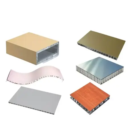 Fireproof Aluminium Composite Panels Honeycomb Core Aluminum Honeycomb Panel view 2
