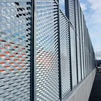 Hole size 3x6mm Aluminum expanded metal mesh for rain leaf Gutter guard view 4