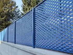 Hole size 3x6mm Aluminum expanded metal mesh for rain leaf Gutter guard view 2