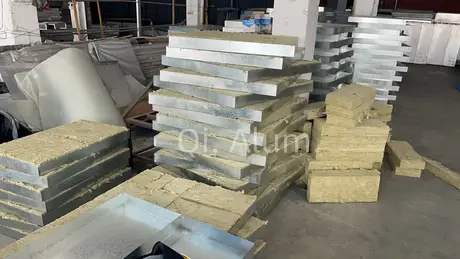 A new building material of GI Backpan used Widly in curtain wall protection view 7