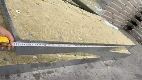 More than 15-year warranty of GI backpan with aluminum sheets has the advantage of Flame retardant and anti-corrosion
