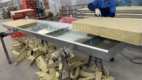 Lightweigh curtain facade wall of GI /aluminum backpan with convenient and quick construction