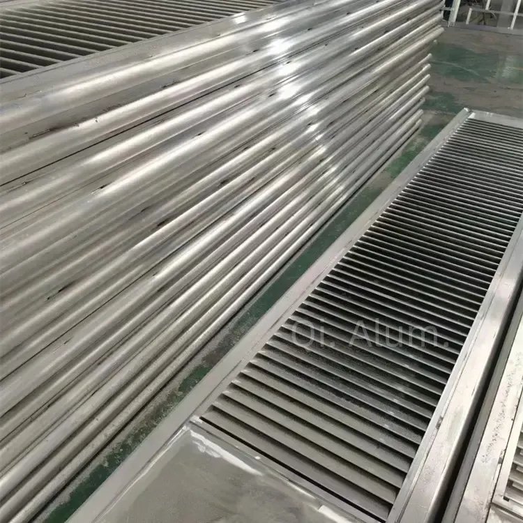 Hurricane Shutters Bahama Shutter Exterior Aluminum Louver Door Window Shutters Premium Quality Durable — Foshan Qi Aluminum Decorative Materials Co., Ltd