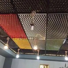 Diamond Aluminum Sheet Expanded Metal Wire Mesh Ceiling Galvanized Expandable Wire Mesh view 4