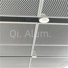Pre-painted 600x600mm Perforated Ceiling Tile Interior Decorative Aluminum Ceiling Plates view 6
