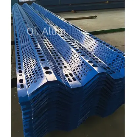 Hot selling fireproof perforated sheet metal aluminum decor facade panels for building view 5