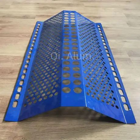Hot selling fireproof perforated sheet metal aluminum decor facade panels for building view 4