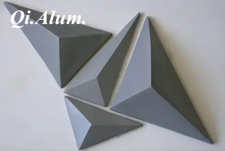 3D Exterior Wall Cladding Decoration External Cladding Aluminum Facade Panel Aluminium Curtain Walls