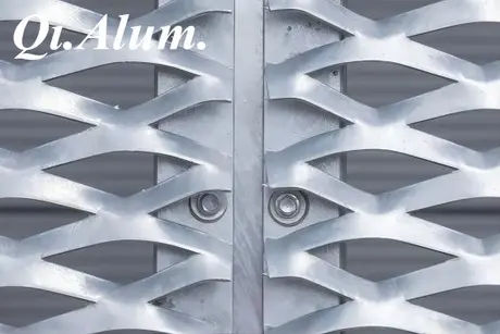 Aluminum Metal Mesh Expanded Metal Mesh Exterior Wall Cladding Metal Panel