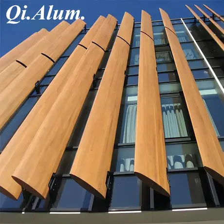 Aluminum Sun Louver Outdoor Storm Resistant Exterior