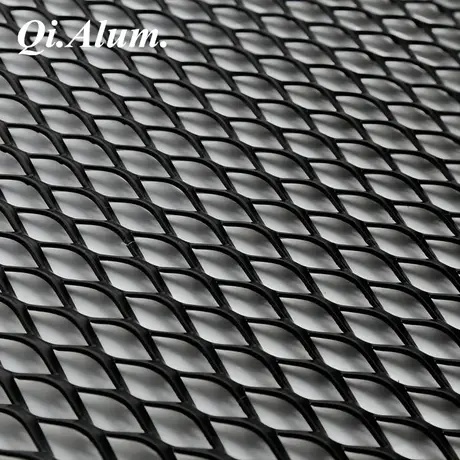 Exterior building aluminum perforated metal mesh for facade cladding