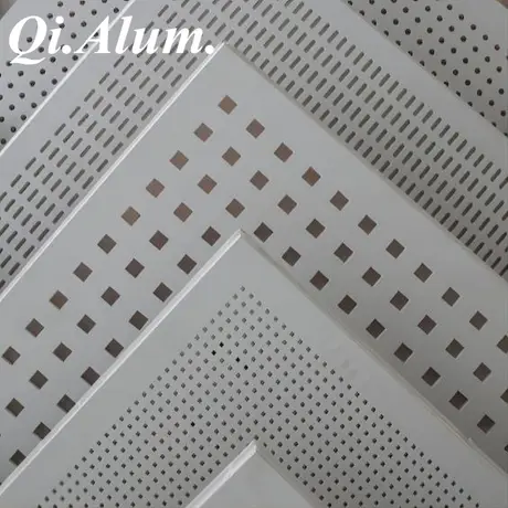 Modern design ceiling decorative ceiling suspended aluminum baffle ceiling tiles