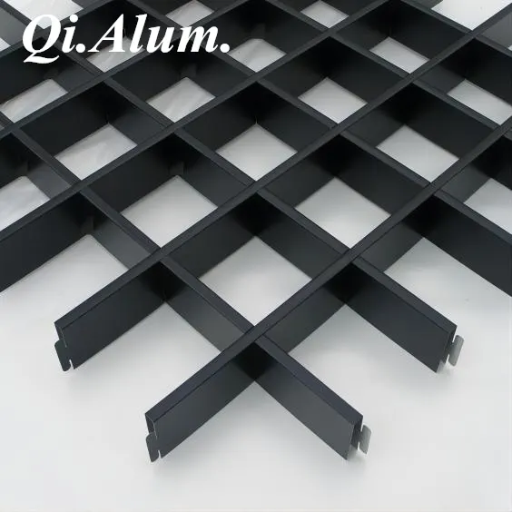 Aluminum Ceiling Architectural Heat Insulation Aluminum Ceiling Tiles — Foshan Qi Aluminum Decorative Materials Co., Ltd