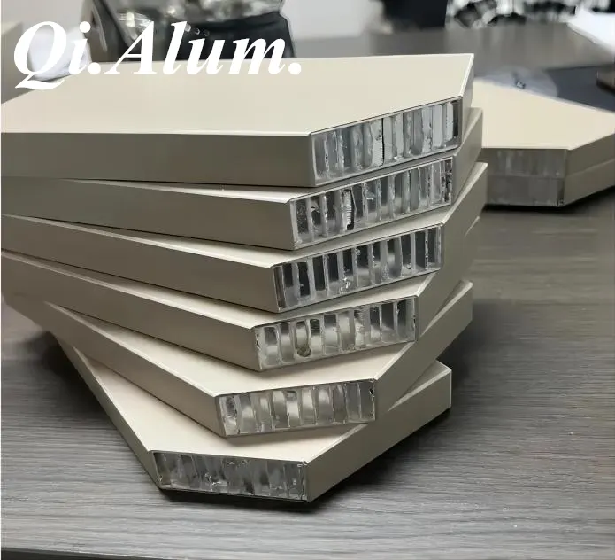 Aluminum Honeycomb Composite HPL Panel For Interior Wall Facade — Foshan Qi Aluminum Decorative Materials Co., Ltd