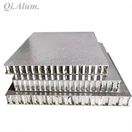 The processing and production process of aluminum honeycomb panels.