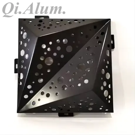 3D Exterior Wall Cladding Aluminum Wall Decoration Panels