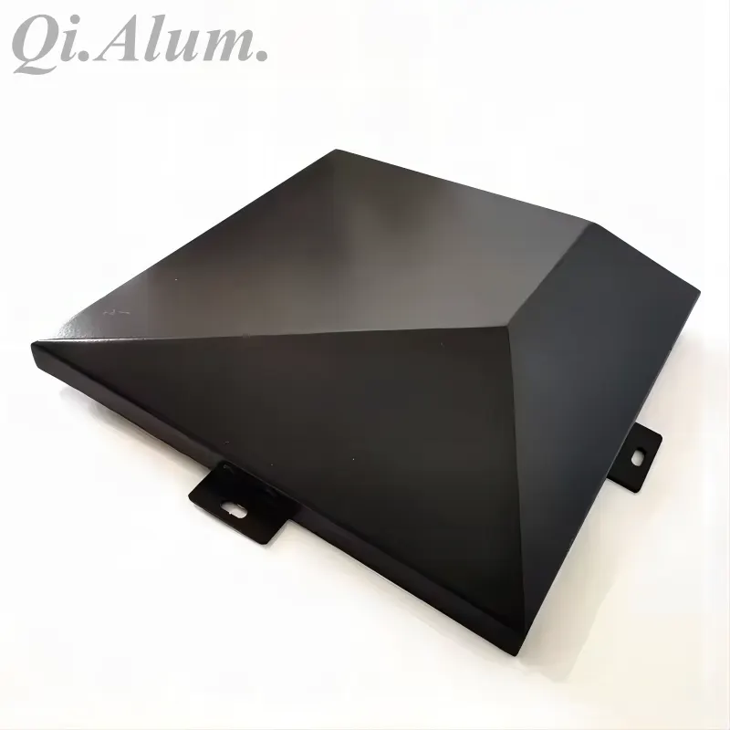3D Wall Panel Aluminium Perforated Sheet Facade Panel — Foshan Qi Aluminum Decorative Materials Co., Ltd