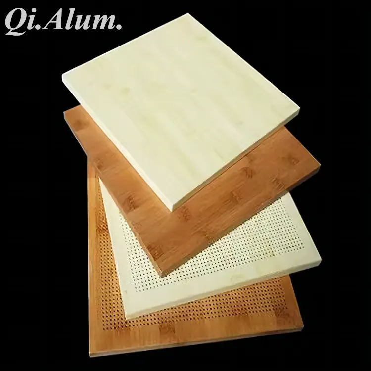 Aluminium Curtain Wall Panel Building For Wood Grain Siding — Foshan Qi Aluminum Decorative Materials Co., Ltd