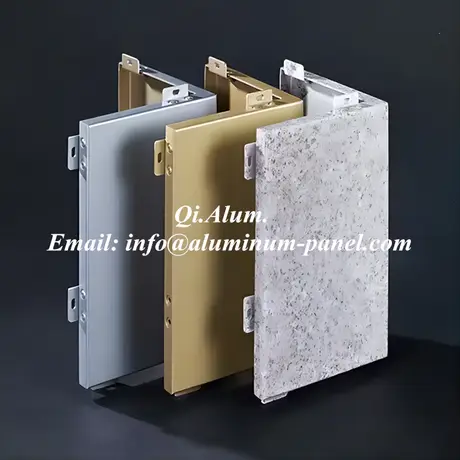 Wall Cladding Project Aluminum Building Materials Aluminum Facade