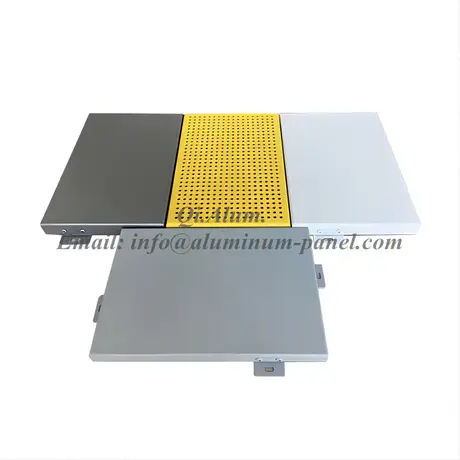 Outdoor Building Aluminum Decorative Interior Wall Metal Facade Cladding