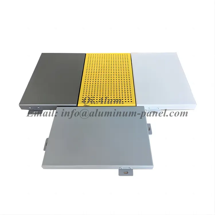 Outdoor Building Aluminum Decorative Interior Wall Metal Facade Cladding — Foshan Qi Aluminum Decorative Materials Co., Ltd