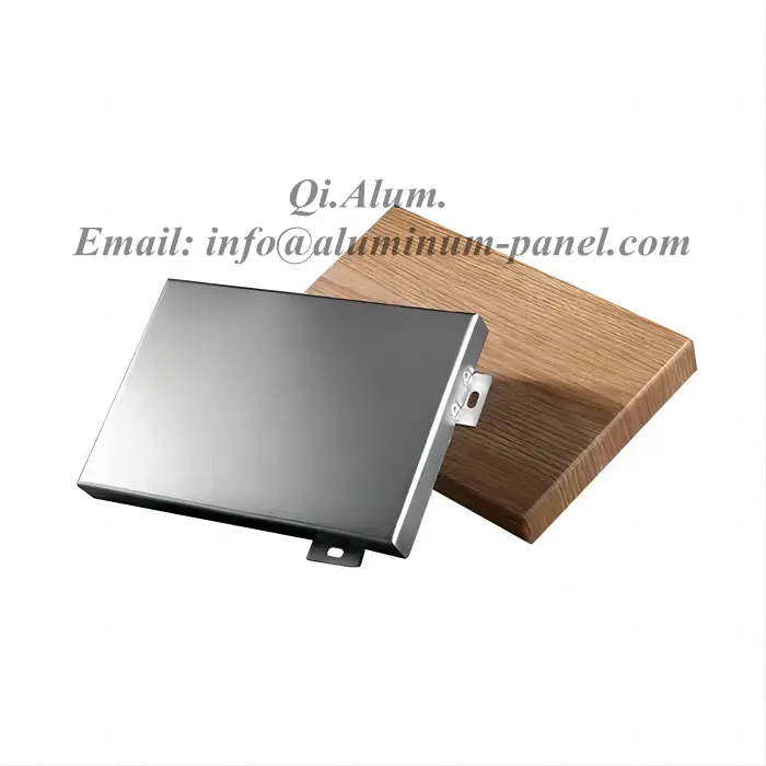 Exterior metal panel decorative aluminum wall cladding panel — Foshan Qi Aluminum Decorative Materials Co., Ltd