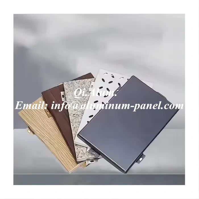 Aluminum Solid Metal Decorative For Claddingfacade Curtain Wall — Foshan Qi Aluminum Decorative Materials Co., Ltd