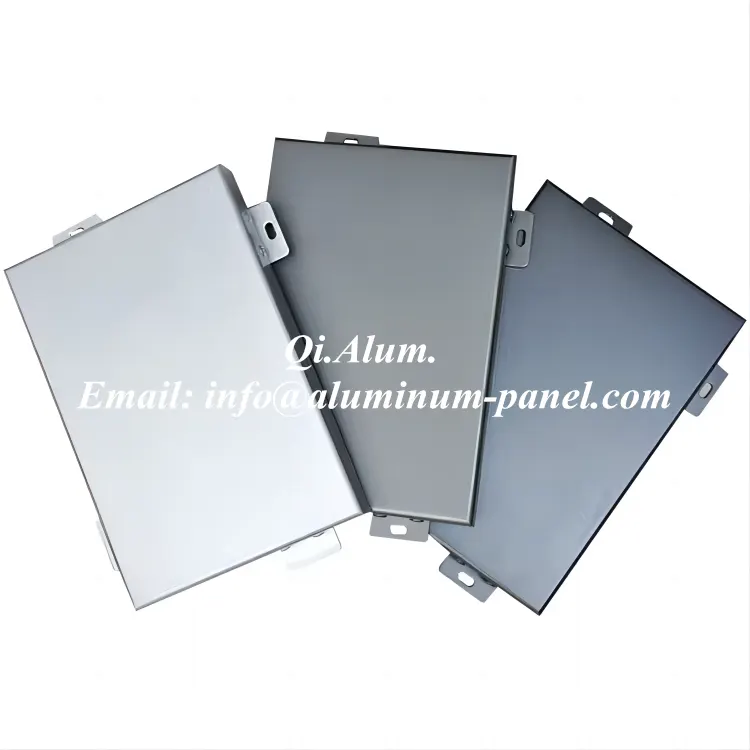 Facade panel aluminum wall cladding sheet decorative aluminum panel &mdash; Foshan Qi Aluminum Decorative Materials Co., Ltd