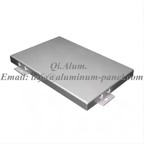 Architectural installation aluminum curtain wall exterior wall cladding — Foshan Qi Aluminum Decorative Materials Co., Ltd