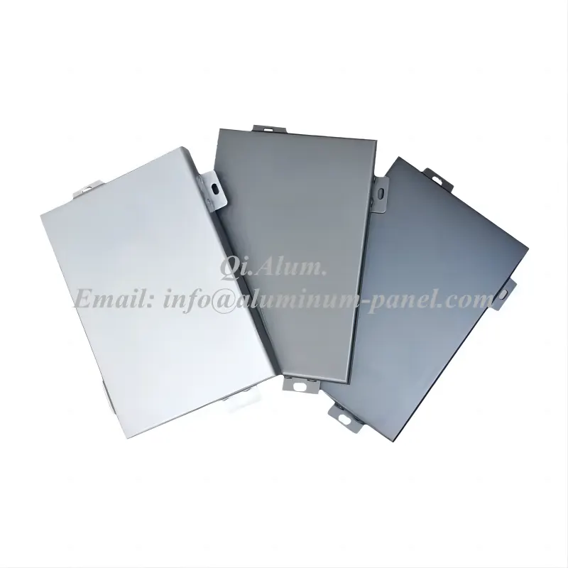Outdoor construction building materials Aluminum Panel Wall Cladding — Foshan Qi Aluminum Decorative Materials Co., Ltd