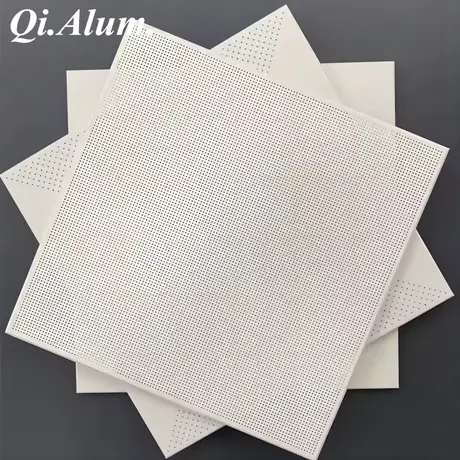 Aluminum Ceiling Tiles Aluminum False Perforated Clip-in Ceiling