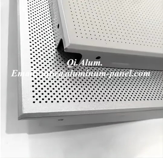 Latest Building Materials Ceiling Types Of Aluminum False Ceiling — Foshan Qi Aluminum Decorative Materials Co., Ltd
