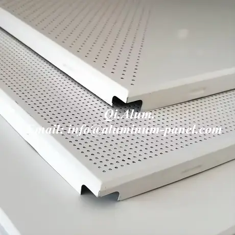 Aluminum Metal Exterior Outdoor Shaped Decorated Suspended False Ceiling