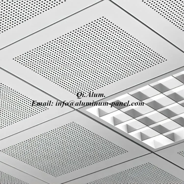 Aluminium Lay-in Ceiling Aluminum Suspended Ceiling — Foshan Qi Aluminum Decorative Materials Co., Ltd