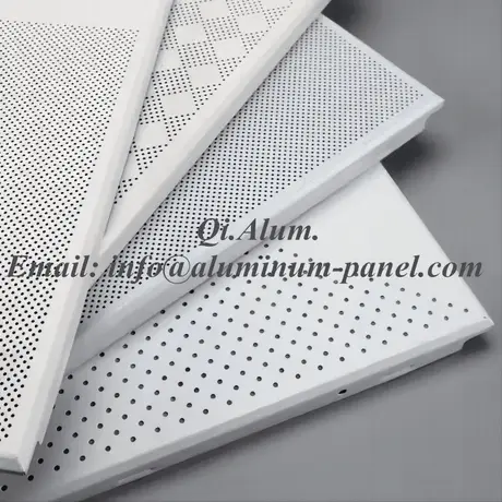 Aluminum Metal Building Material 2X2 Drop Ceiling Tiles