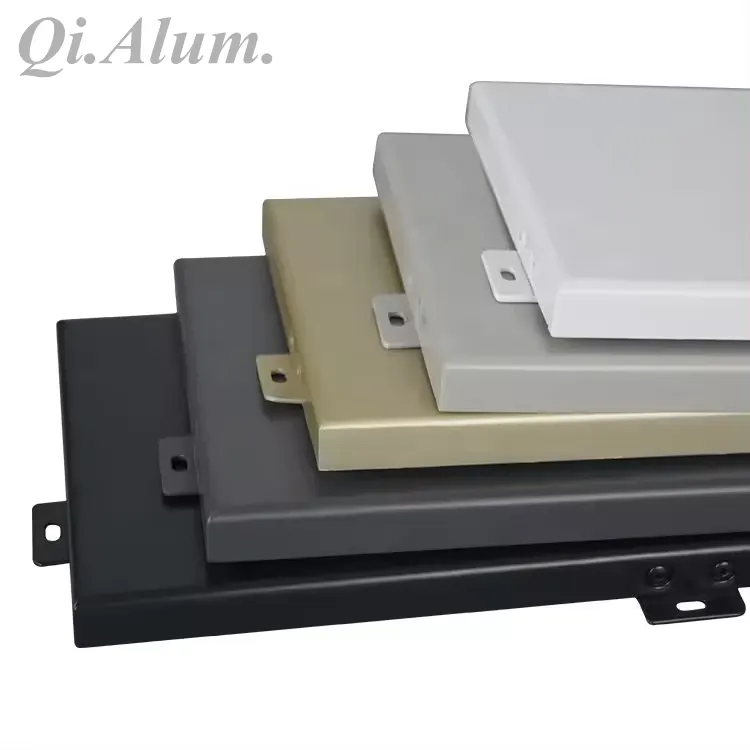 Aluminum Metal Cladding Exterior Wall Decoration Customize — Foshan Qi Aluminum Decorative Materials Co., Ltd