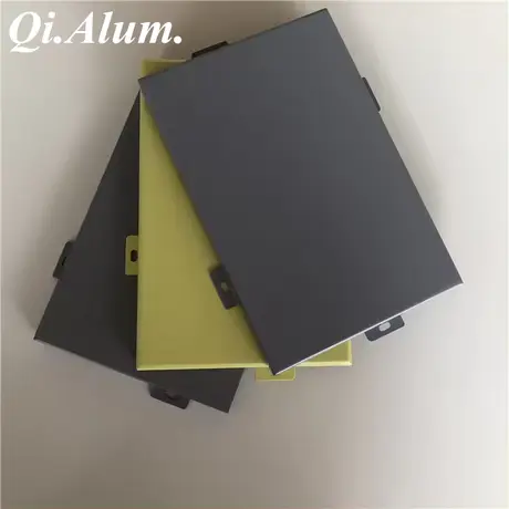 Exterior Metal Solid Aluminum Panel Cladding Design Panels