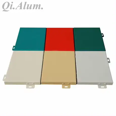 Wall Cladding Aluminium Solid Curtain Modern Decorated Wall Cladding