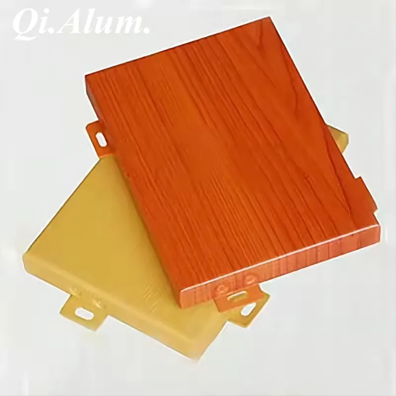 Exterior Decorative Facade Panels Customize Aluminum Curtain Wall For Office Building — Foshan Qi Aluminum Decorative Materials Co., Ltd