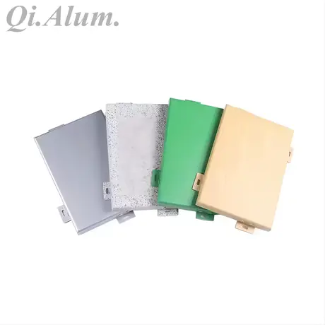 Outdoor building Facade cladding Decorative aluminum structures