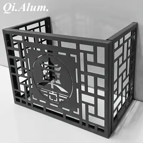 A fireproof Aluminum air – conditioner cover cannot completely prevent a fire from spreading