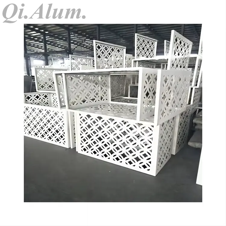 Aluminum air conditioning covers: versatile experts in architectural decoration. — Foshan Qi Aluminum Decorative Materials Co., Ltd