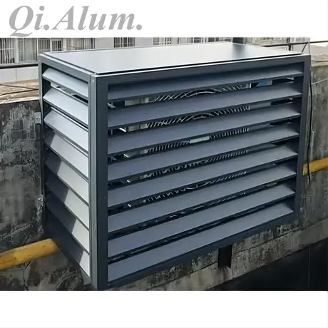 Air Grilles Modern Outdoor Metal Conditioner Protect Cover Decorative Aluminum cover