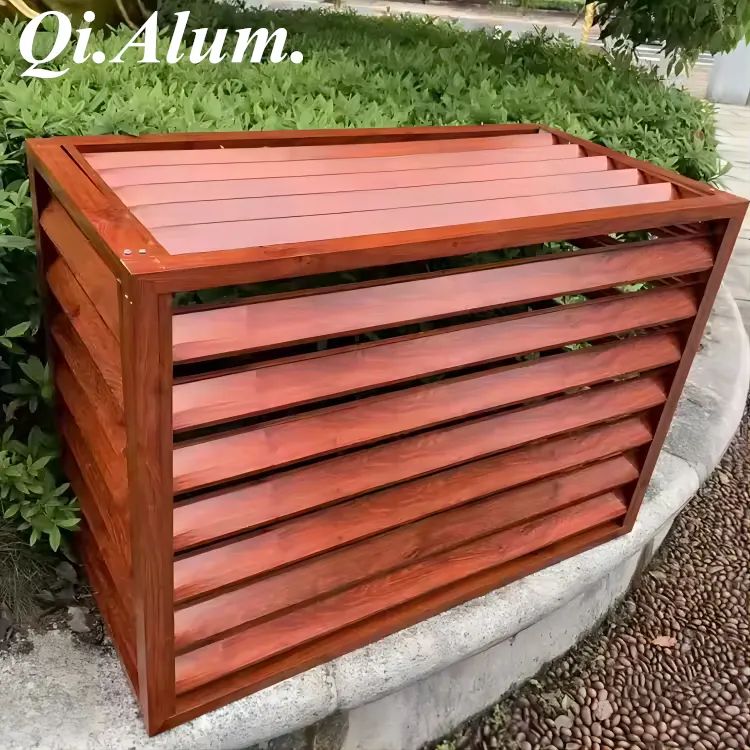 What’s the Difference When Aluminum Perforated Panels of Different Thicknesses are Used for Air – conditioner Covers? — Foshan Qi Aluminum Decorative Materials Co., Ltd